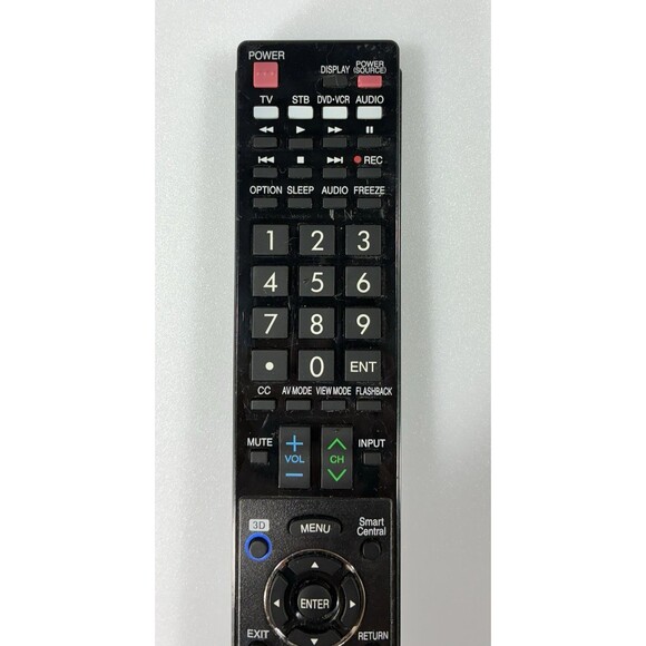 Sharp Aquos Smart TV Replacement Black Remote Control #GB005WJSA Tested - Picture 3 of 8